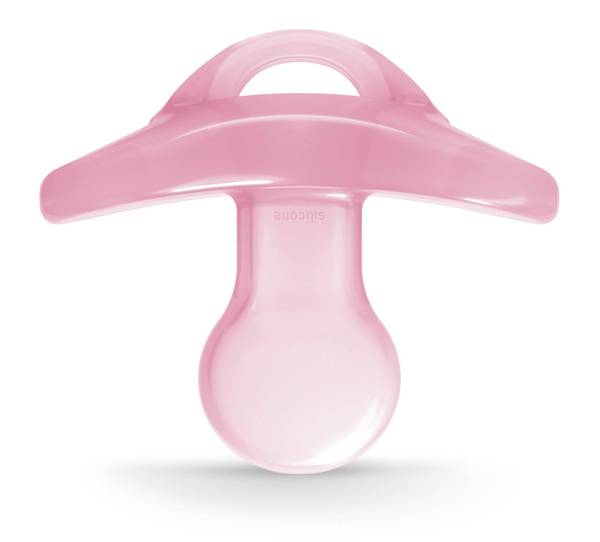 Bilde av NUK - Smokk Sensitive Silicon / Lilac/Pink
